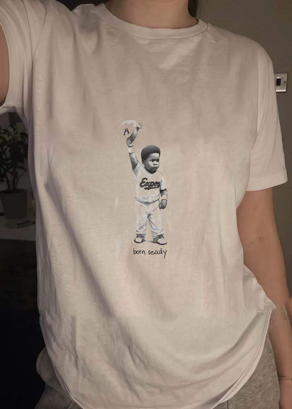 Born Ready Young Baseball Player Montreal Expos T-Shirt