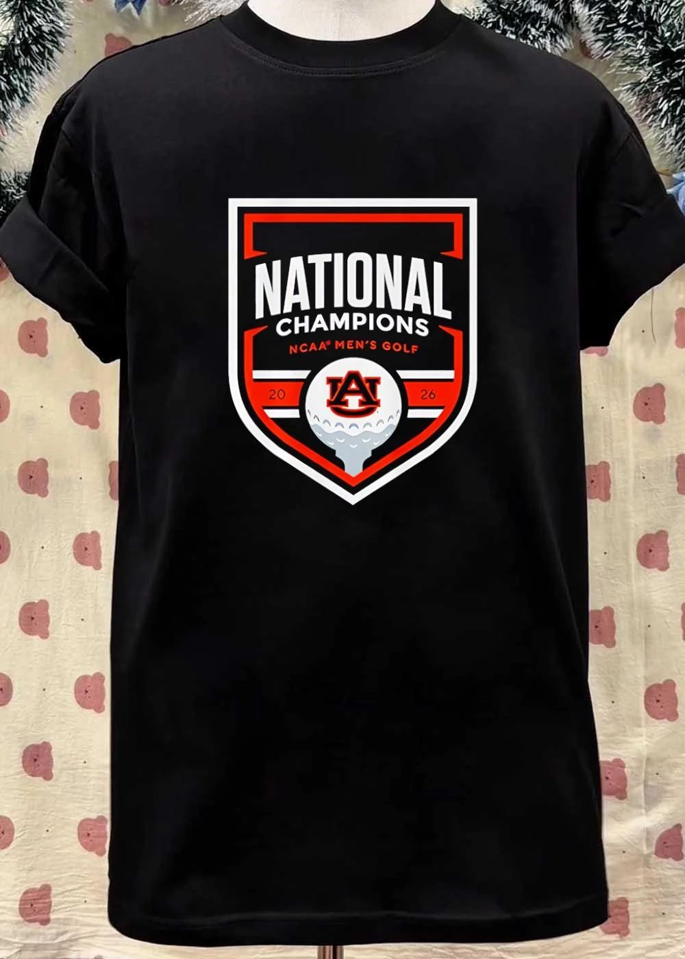 Auburn Tigers Apparel National Champions NCAA Men’s Golf 20 26 Shirt