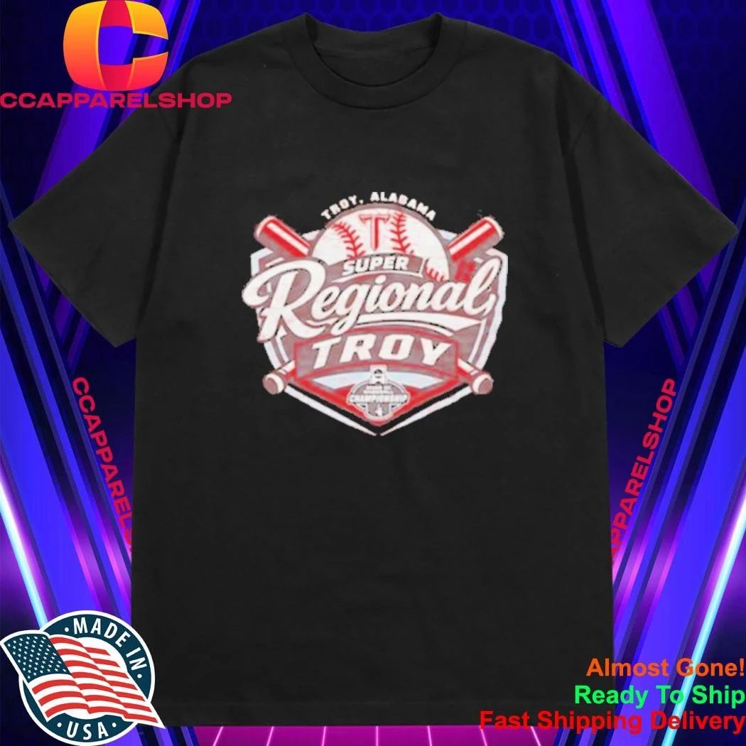 Troy Trojans 2026 Super Regional Logo Shirt