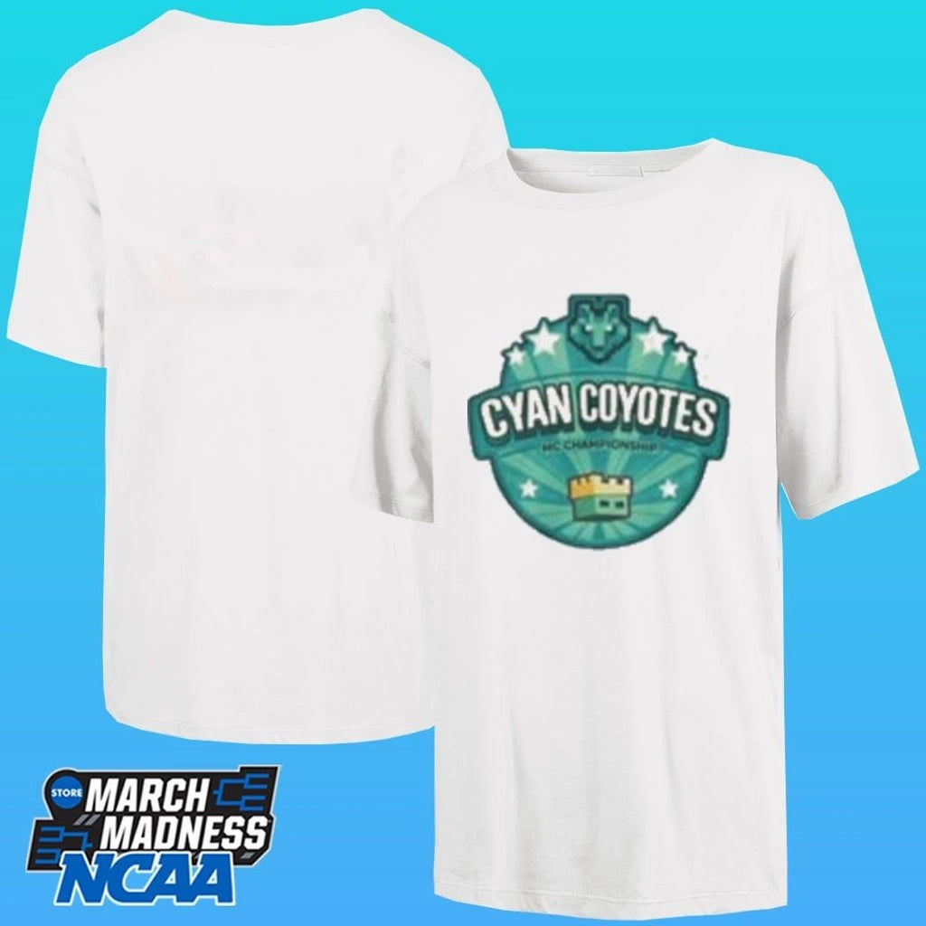 Cyan Coyotes MC Championship Shirt
