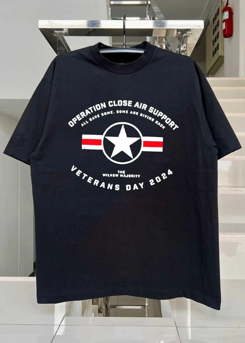Operation Close Air Support Veterans Day 2024 The Wilkow Majority shirt