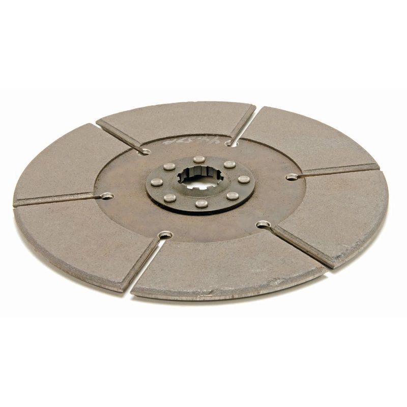 Sintered Iron Solid Hub Clutch Disc 11.000 in X 1.125 in X 26 Spline