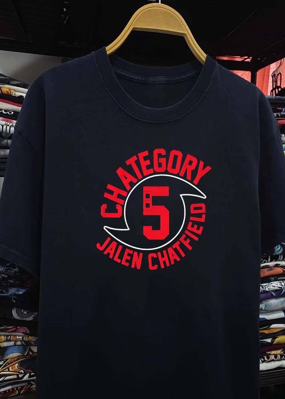 NHL Player Apparel, Jalen Chatfield Chategory 5 Carolina Hurricanes T-Shirt