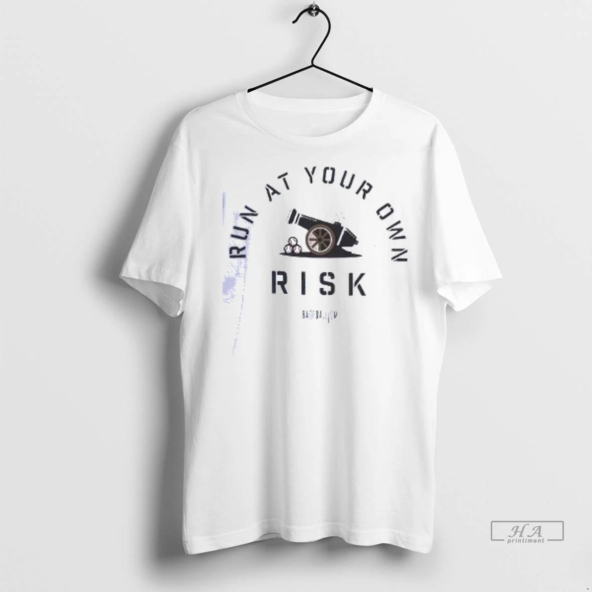 Officials Trendy Cannon Run At Your Own Risk Baseballism Shirt Sweater