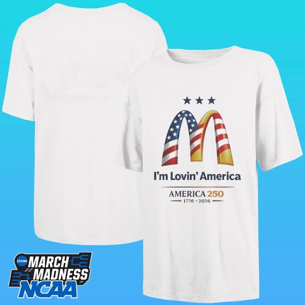 I’m Lovin America Usa 250th Birthday Patriotic T-shirt