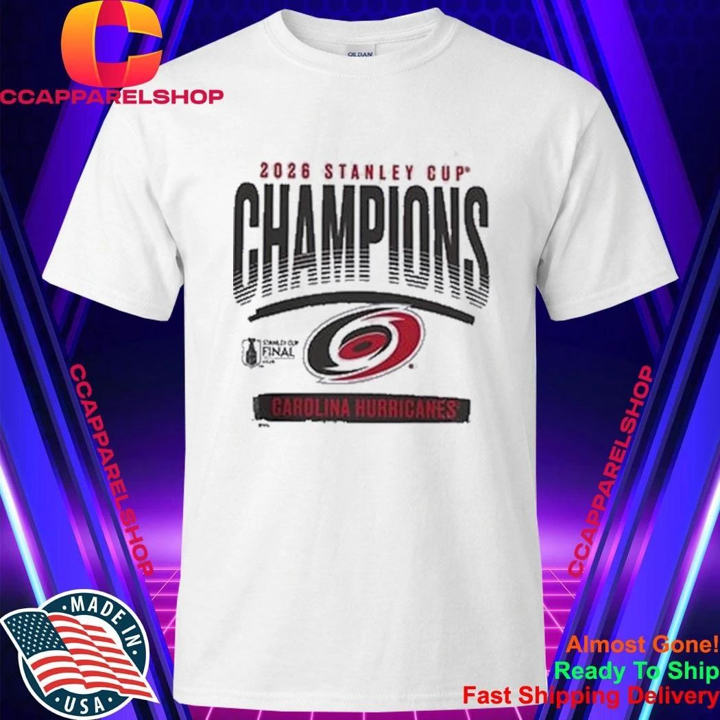 Carolina Hurricanes 2026 Stanley Cup Champions Signature Roster Shirt