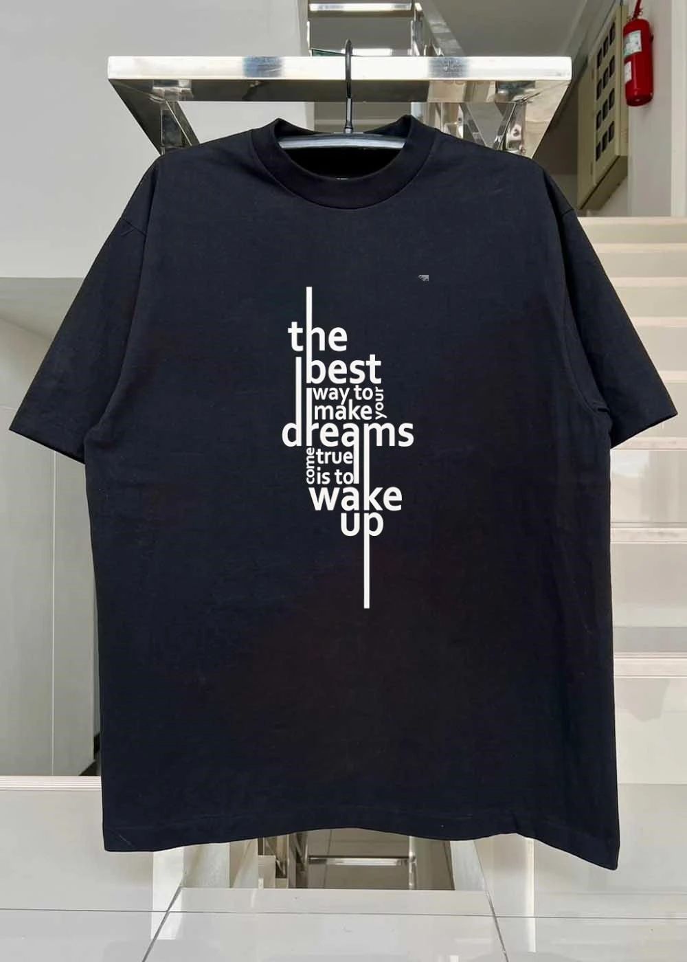 Inspirational Quotes The Best Way To Make Your Dreams Come True Is To Wake Up T-Shirt