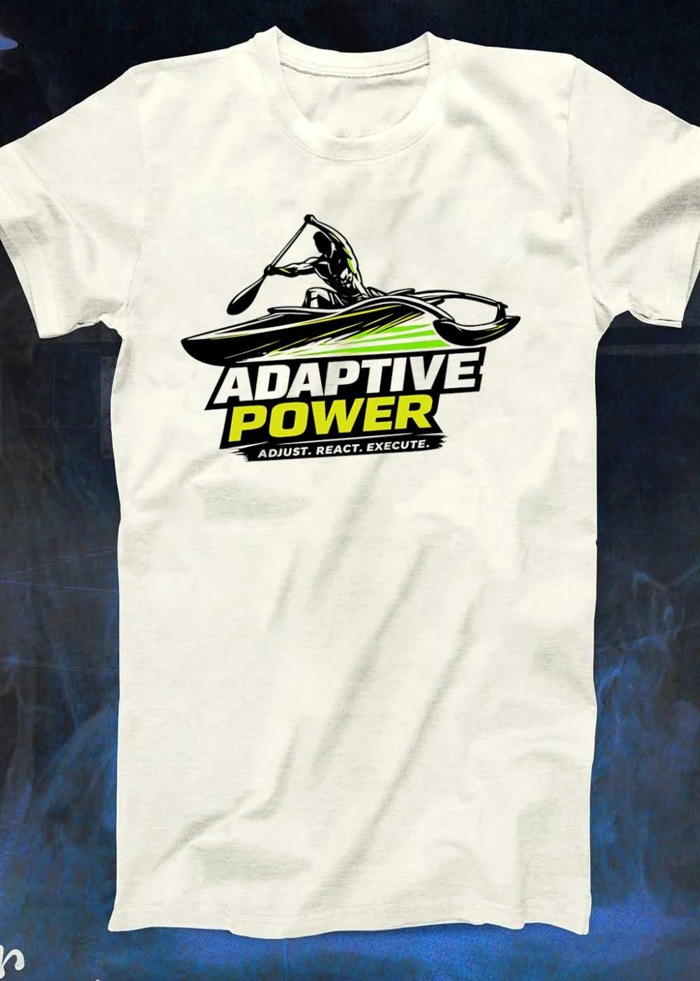Adaptive Power Outrigger Paddler Kayak Adjust. React. Execute. 2026 Watersports Shirt