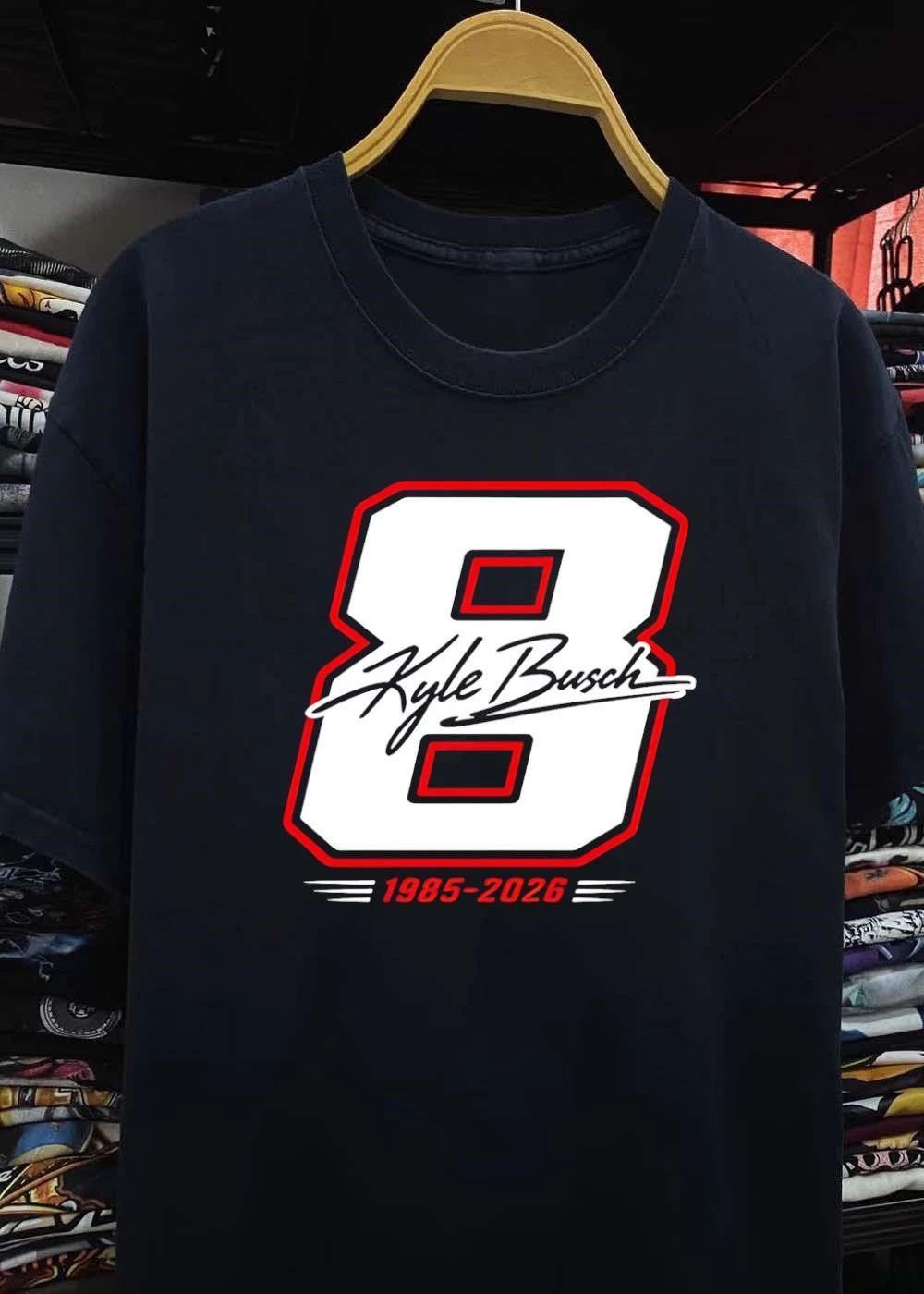 Kyle Busch Number 8 NASCAR Career Tribute 1985-2026 Shirt
