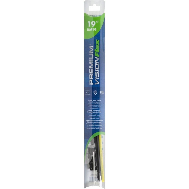 Premium Vision Beam Wiper Blade Fits 2014 Acura RLX, BM19