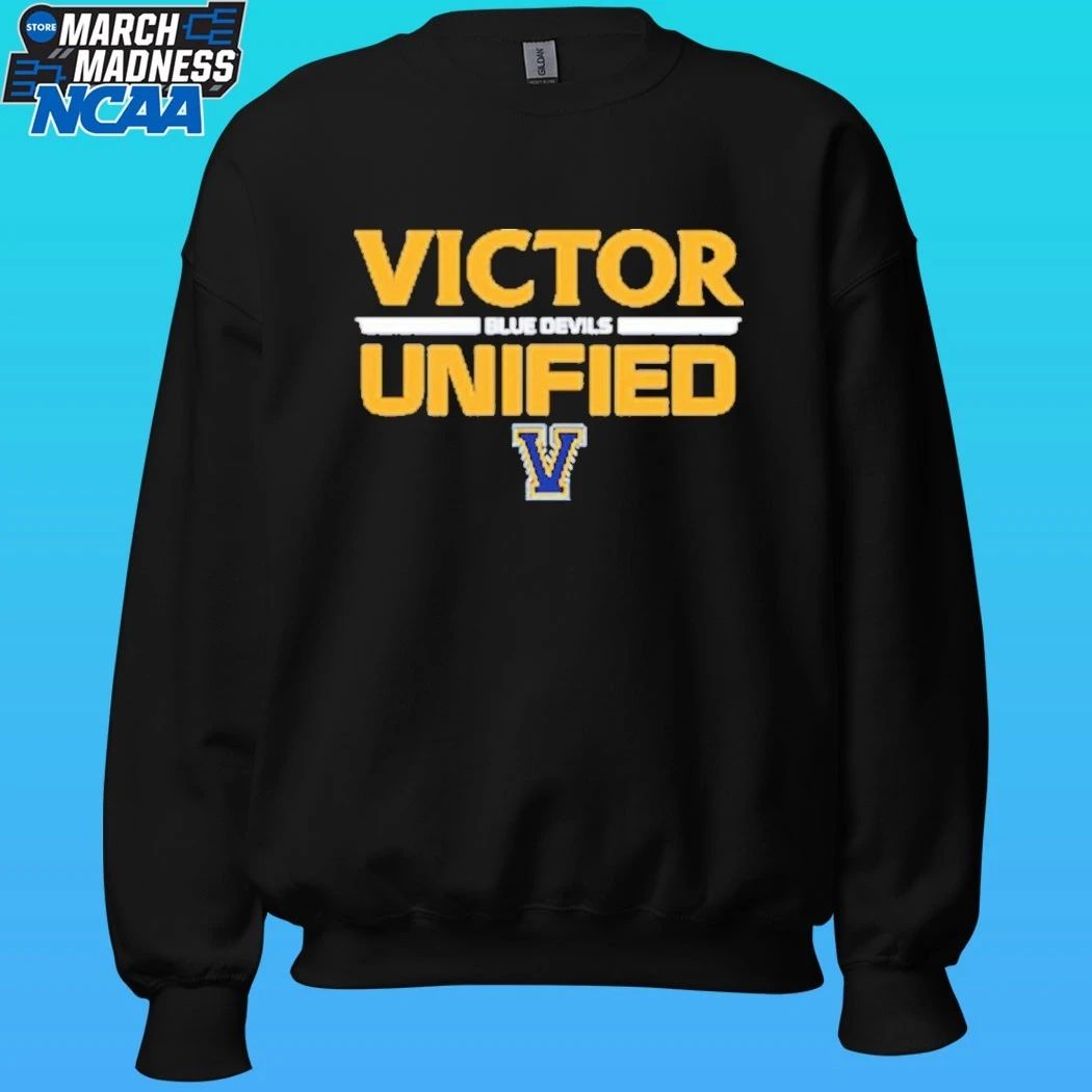 Victor Blue Devils Unified Basketball Team Shirt