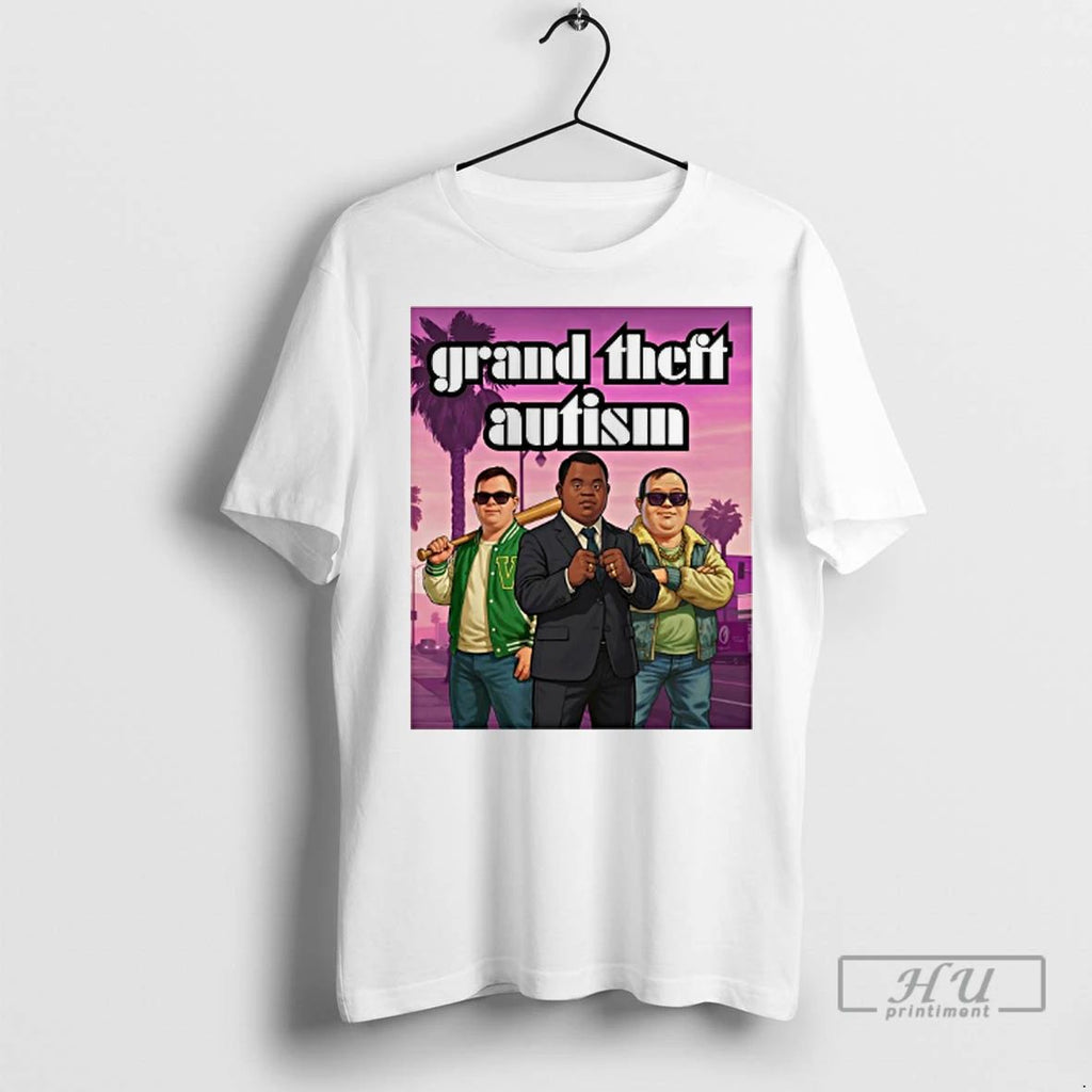 Officials Down Syndrome Grand Theft Autism Meme T Shirts