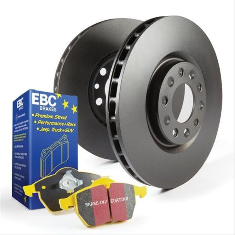 EBC | Rear Yellowstuff Pad and Plain Rotor Kit | PN: S13KR1552
