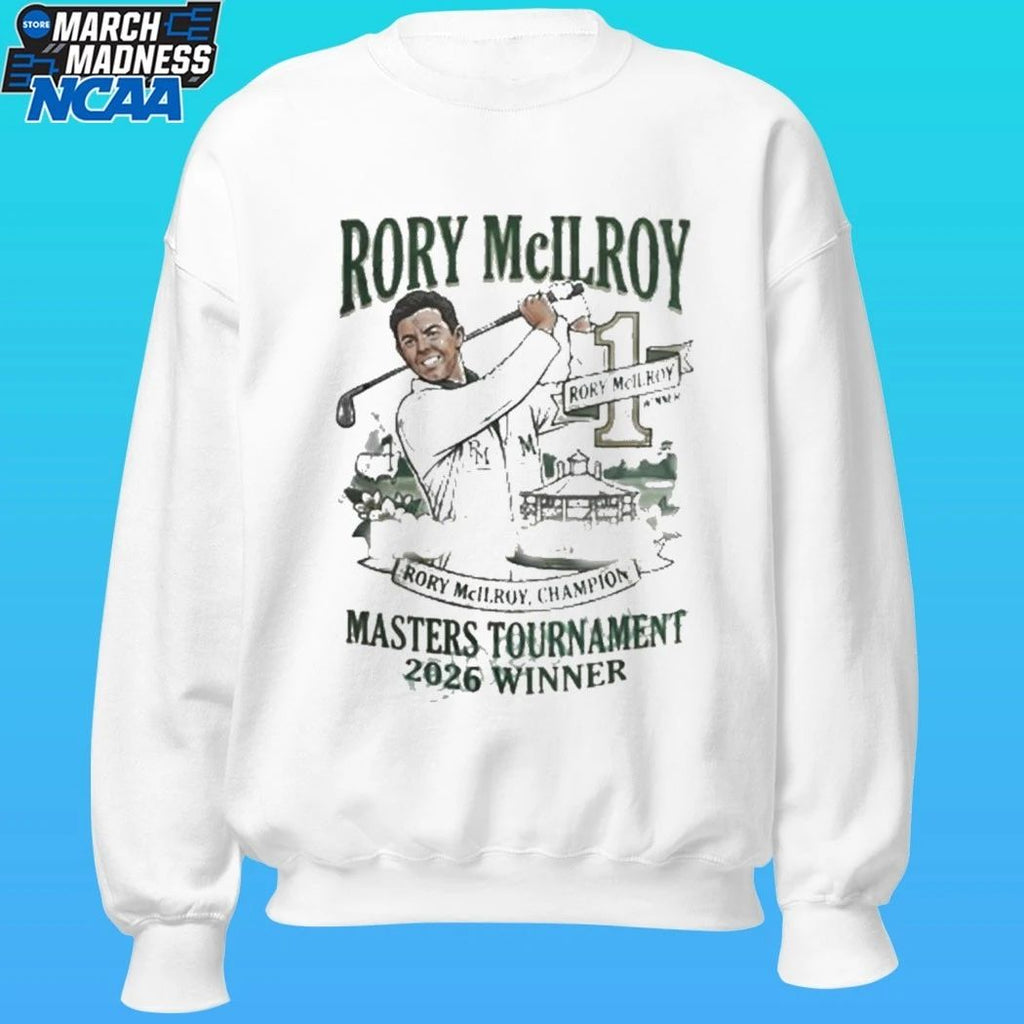 Rory Mcilroy Wins Masters Tournament 2026 Winner Shirt