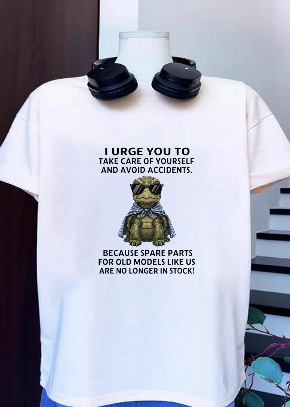 Turtle Lover Take Care Avoid Accidents Spare Parts Old Models No Longer Stock T-Shirt