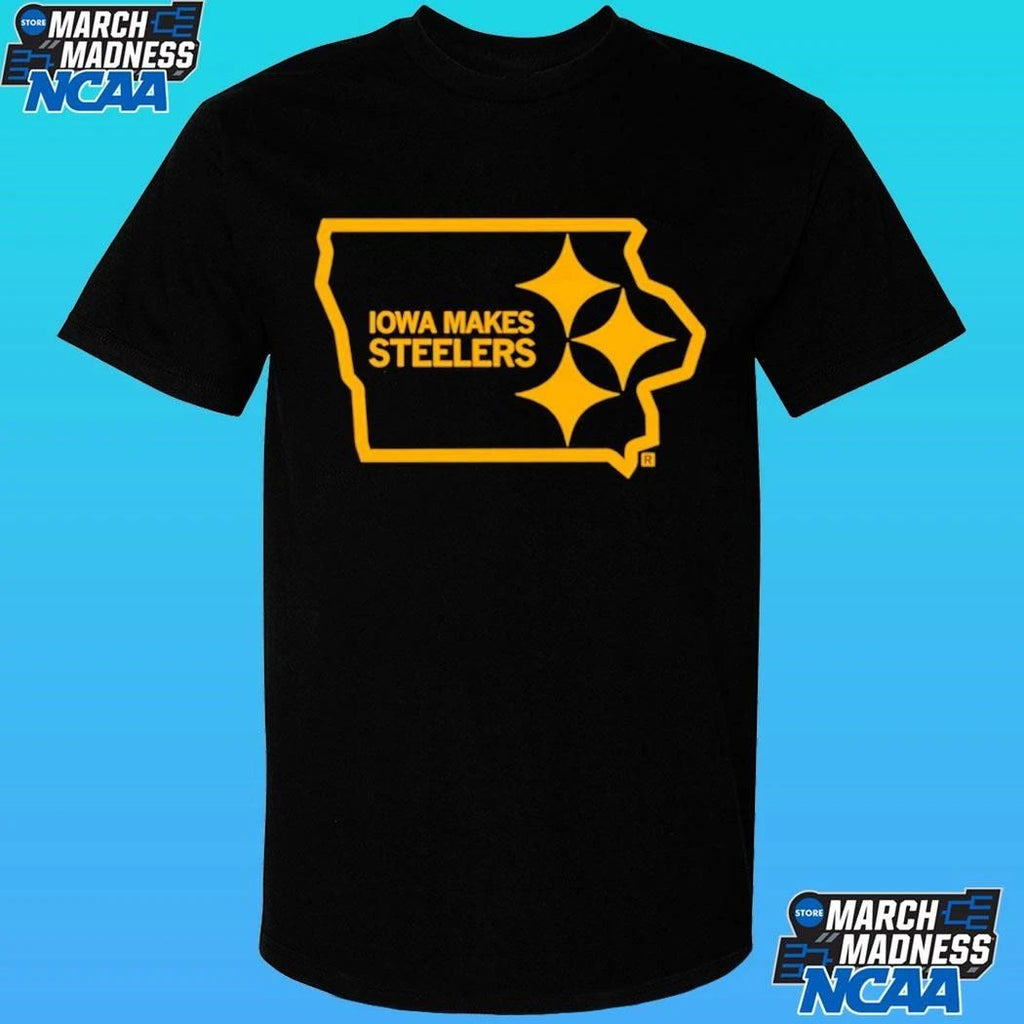 Iowa Makes Steelers Shirt