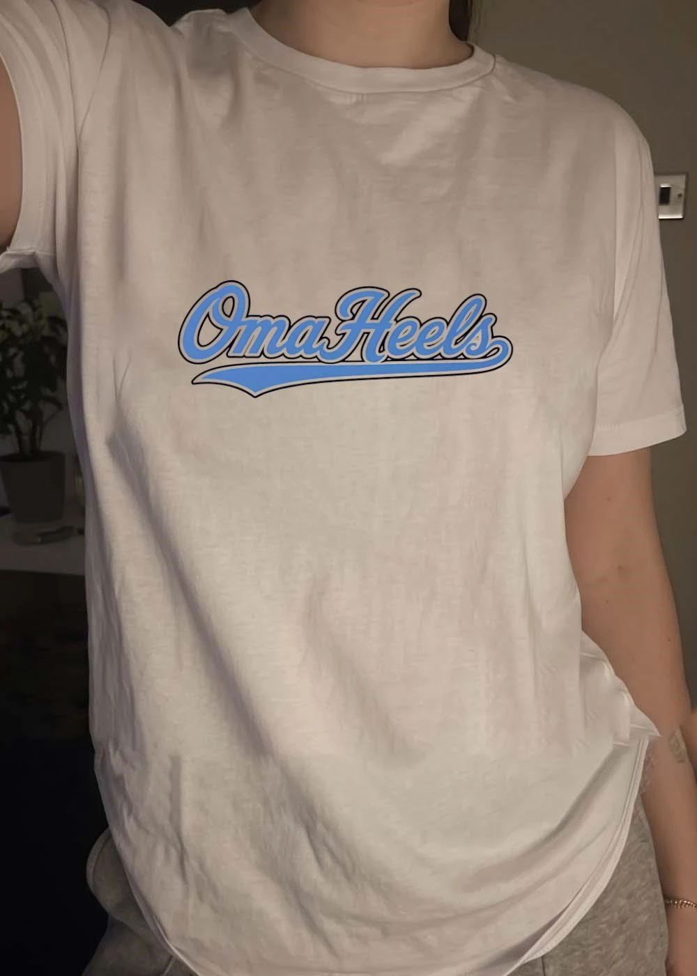 Oma Heels Support the Team Oma Heels Shirt