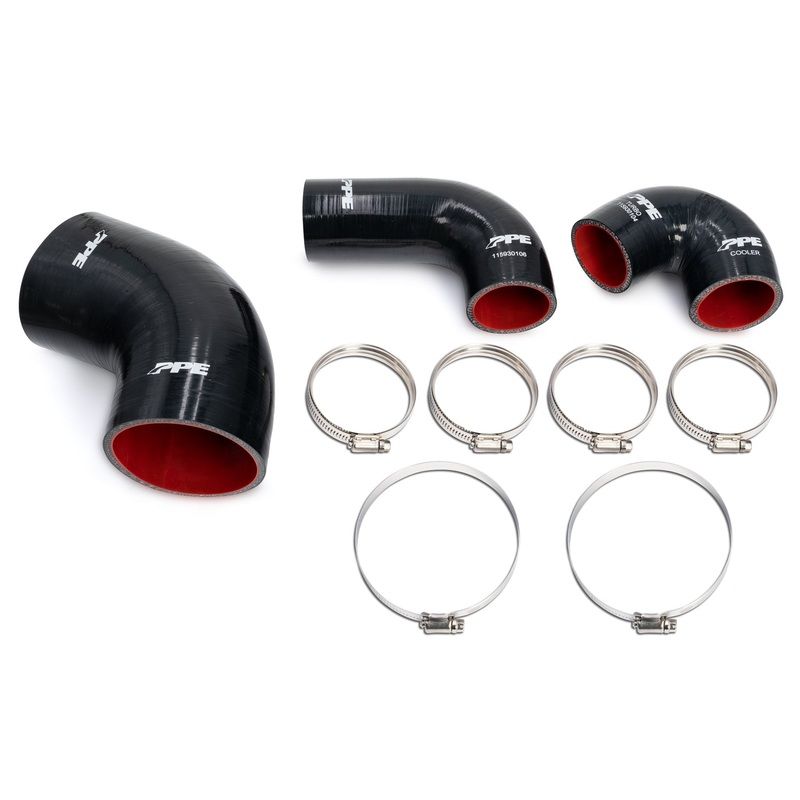 2019-2022 GM 1500 3.0L Duramax Performance Silicone Intake and Intercooler Hose Kit 115930100