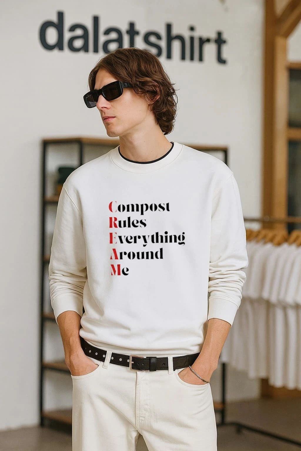 CREAM Compost Rules Everything Around Me shirt