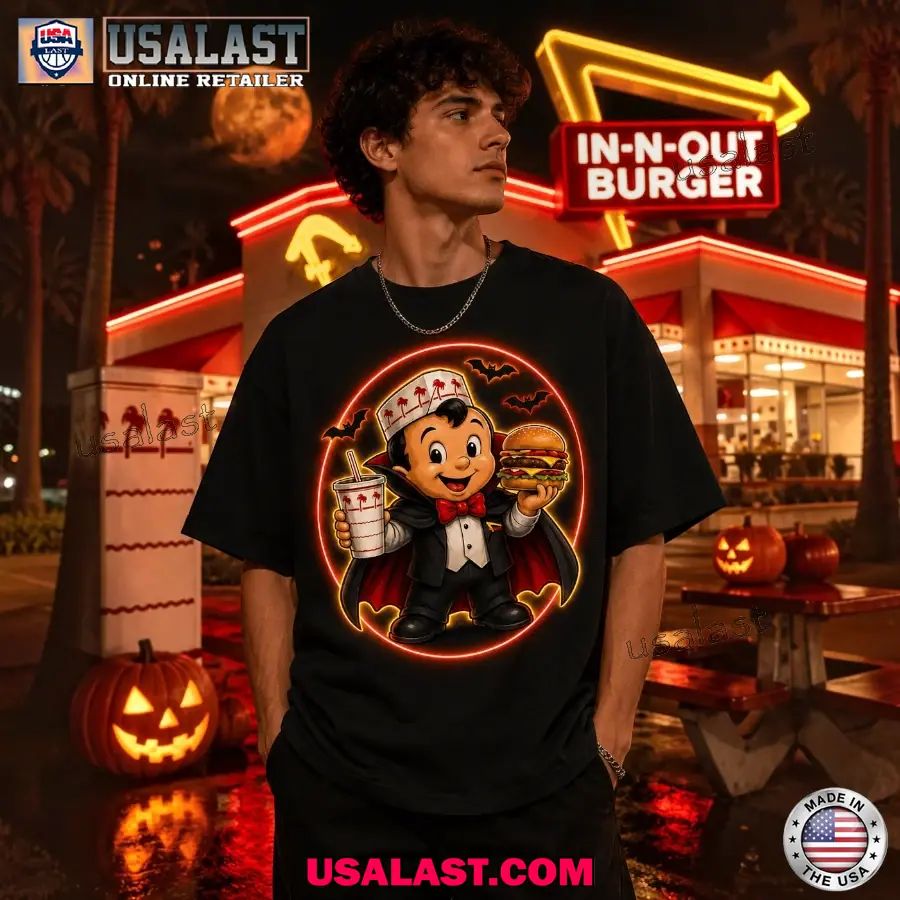 In-N-Out Burger Quick Bite Spooky Night Halloween 2026 T-Shirt