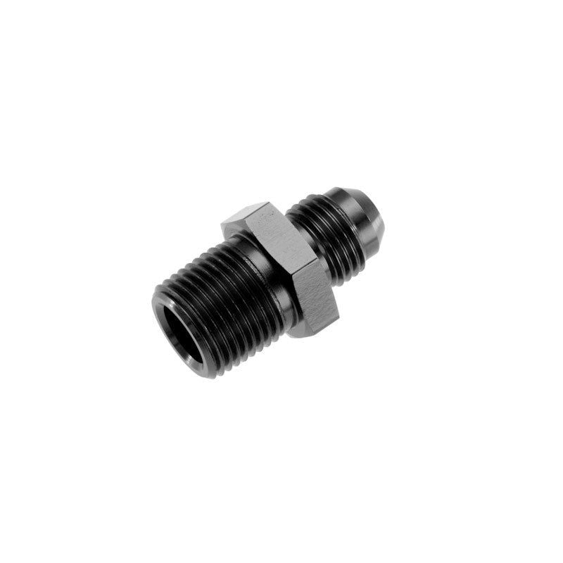 Redhorse Performance 816-10-12-2 AN Male to NPT Male Adapter, -10 Straight to 3/4″, Black