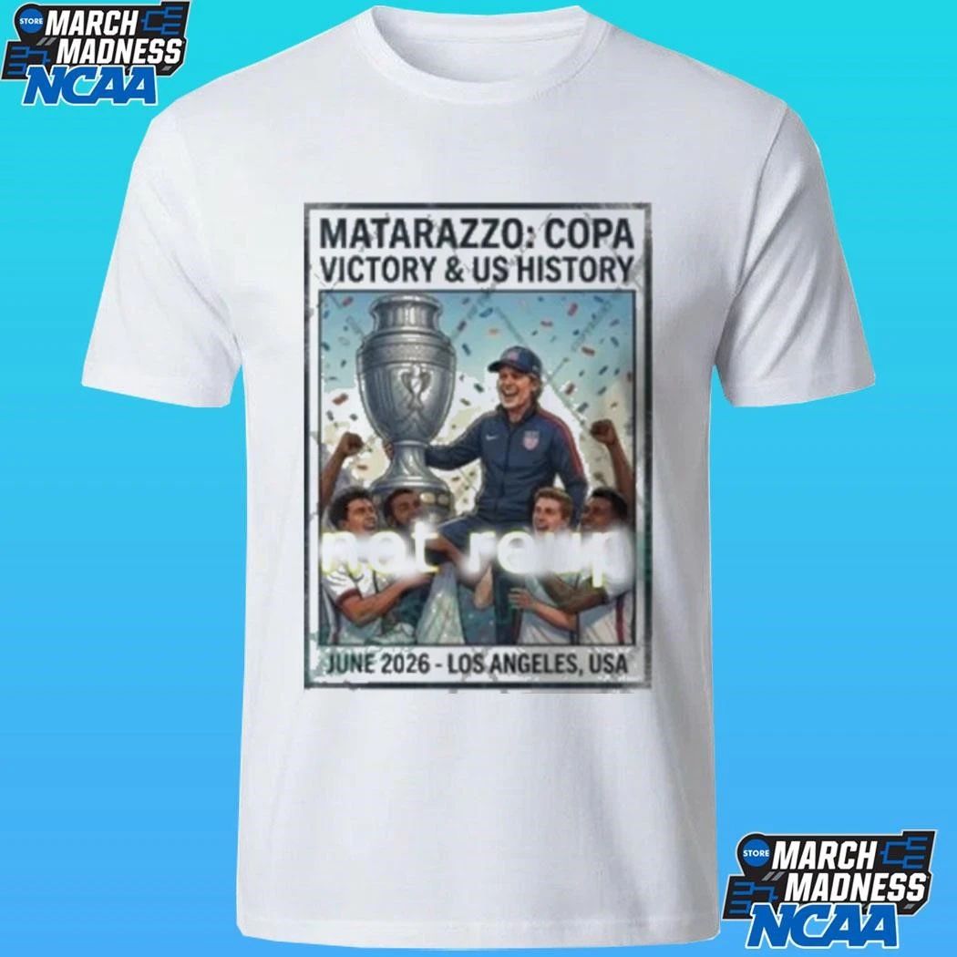Matarazzo Copa Victory Making Soccer Coaching History June 2026 Los Angeles In Usa Shirt