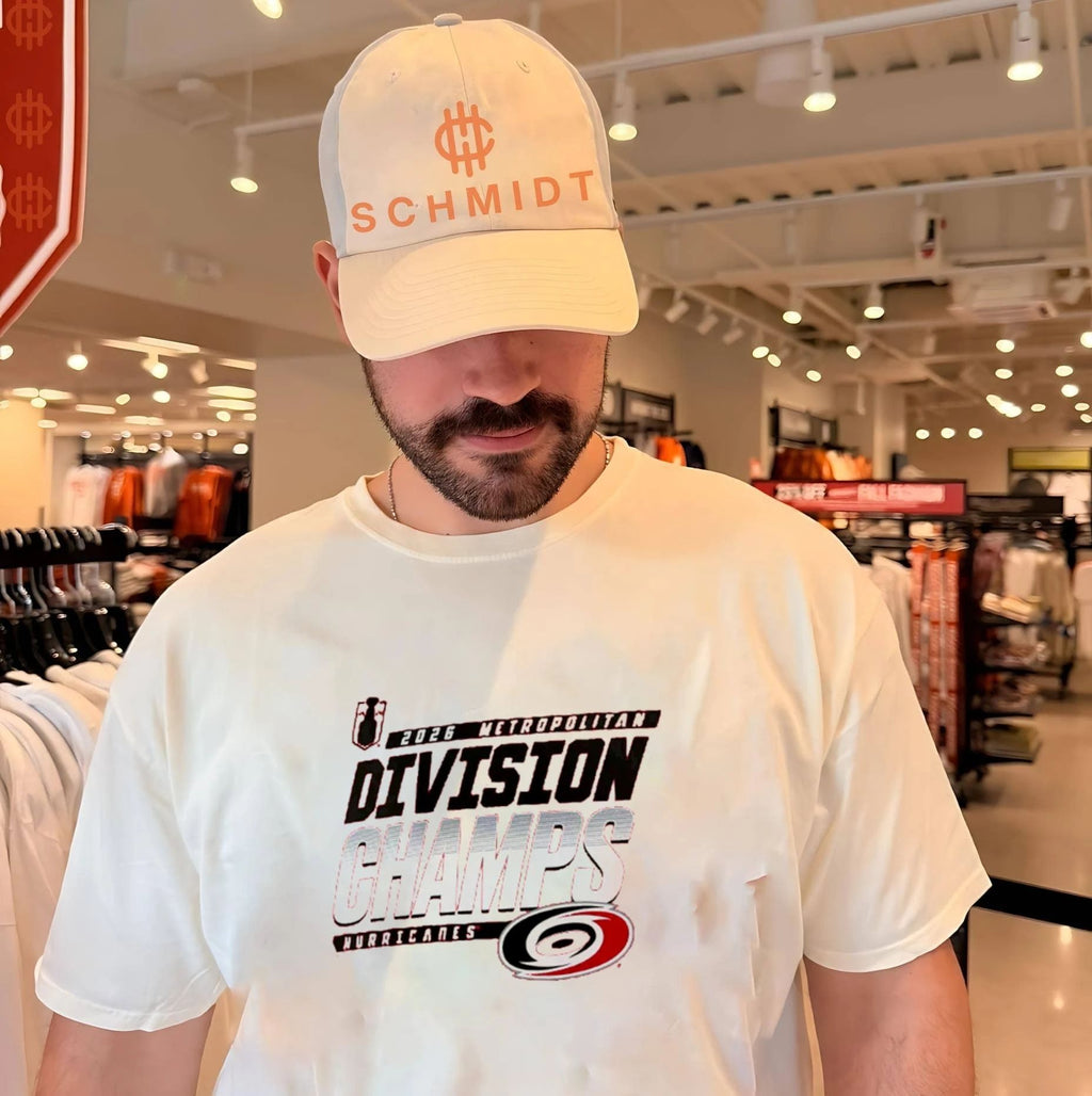 Carolina Hurricanes 2026 Metropolitan Division Champions Locker Room shirt