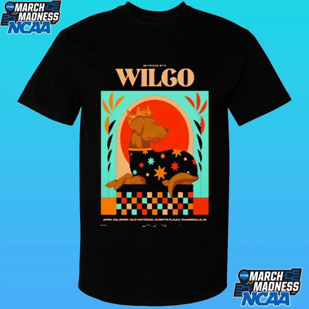 Wilco Old National Events Plaza In Evansville In Apr 24 2026 Poster Shirt