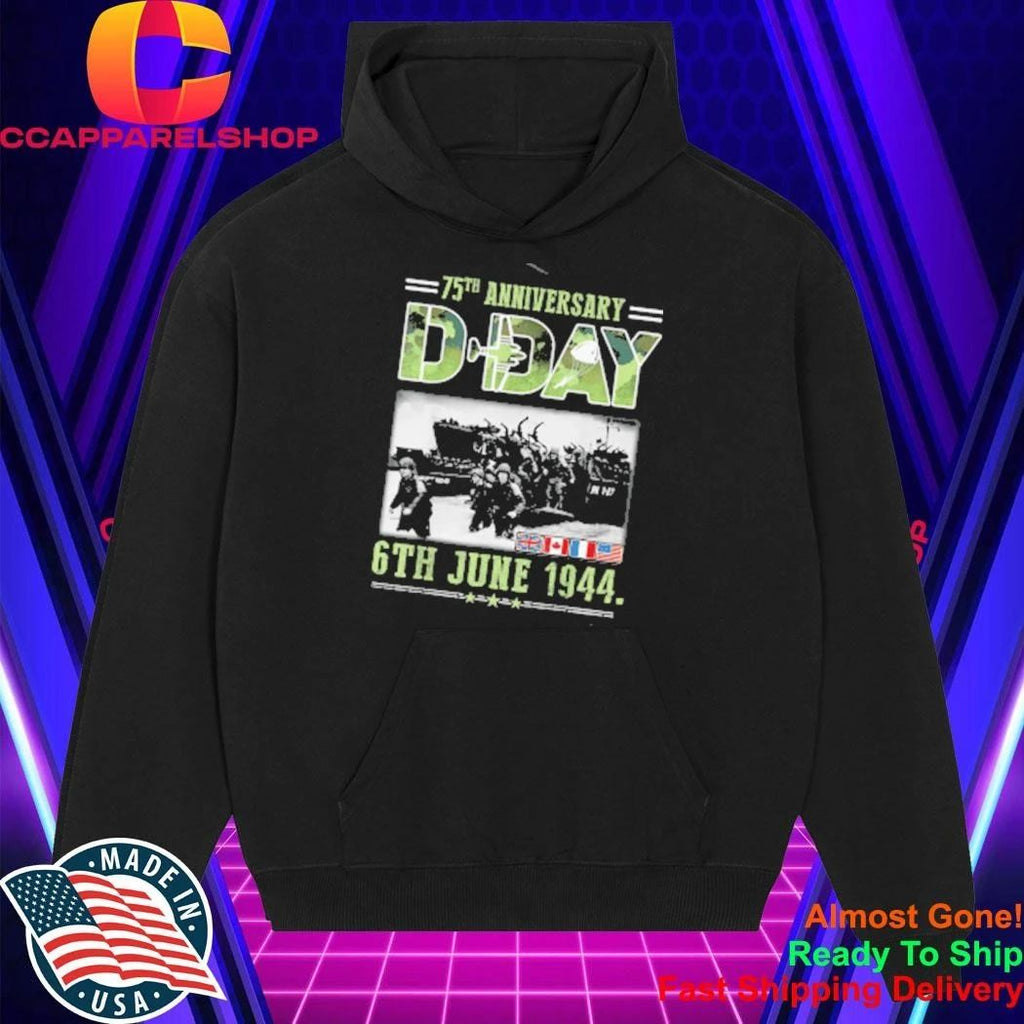 D Day 6 June 1944 America D-Day 75th Anniversary Shirt