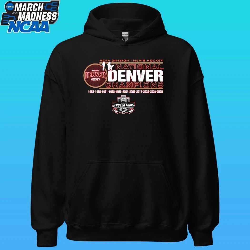 Denver Pioneers Men’s Hockey 11-time National Champs Shirt