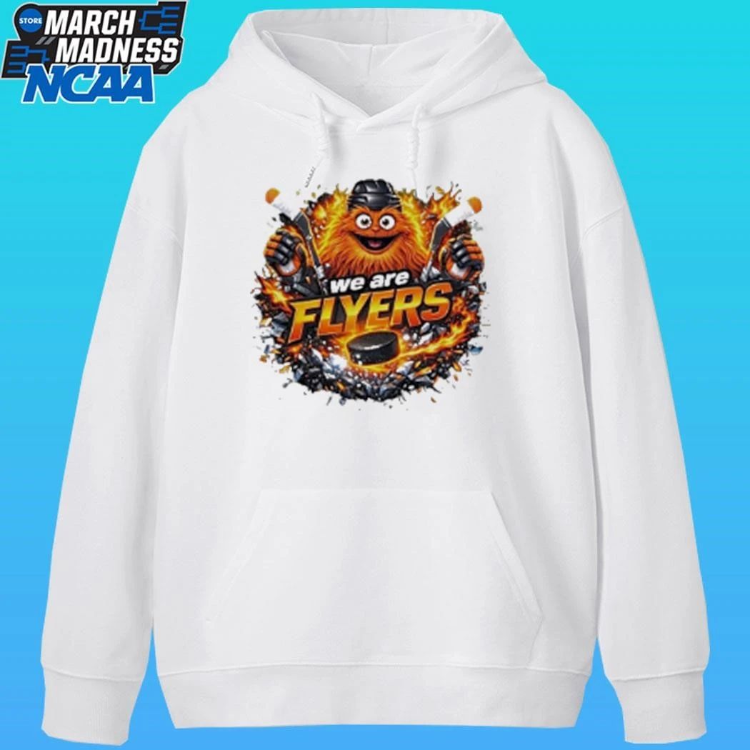 We Are Flyers Gritty Flyers Hockey Sport Team Mascot Nhl Shirt