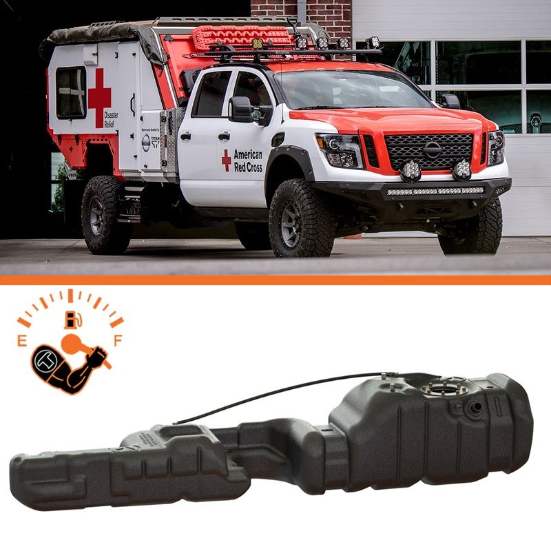 Extra Large Midship Tank 16-19 Nissan TITAN XD