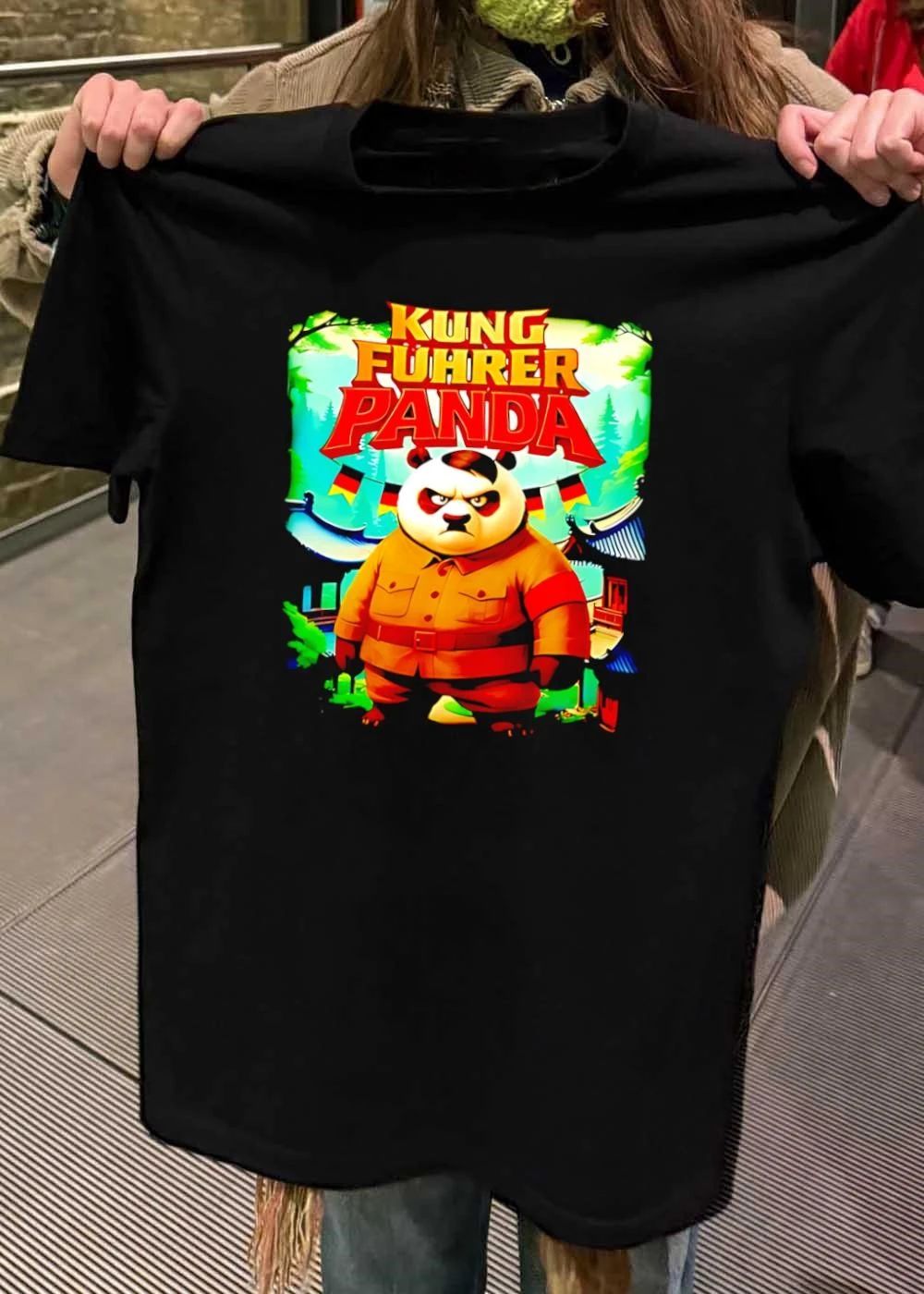 Kung Fuhrer Panda funny shirt