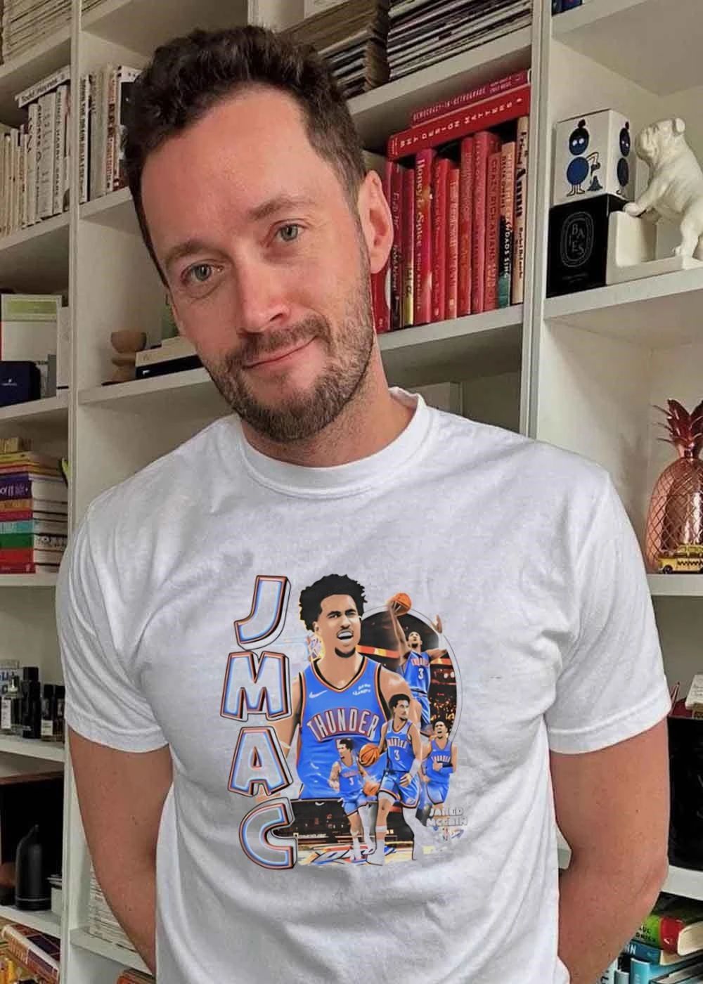 Jared McCain Oklahoma City Thunder NBA J MAC Thunder Jared McCain shirt