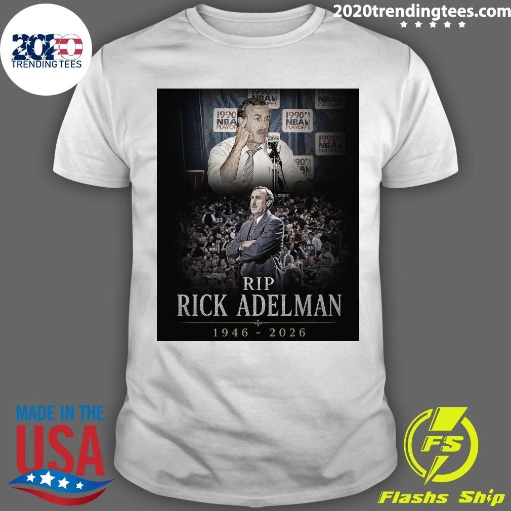 NBA Legend Rick Adelman Has Passed Away At 79 Years Old Shirt