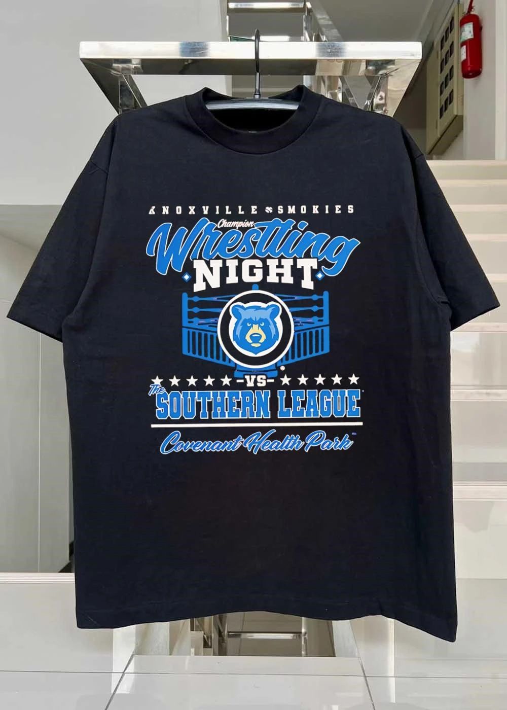 Knoxville Smokies Wrestling Night vs The Southern League Covenant Health Park Shirt