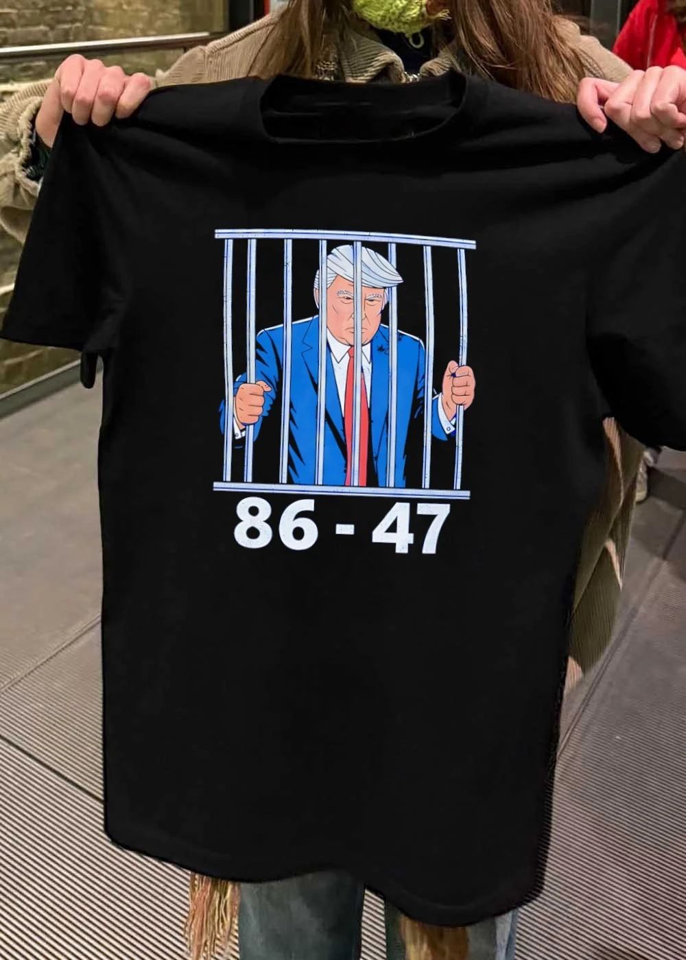 Trump In Jail Bars 86 47 shirt