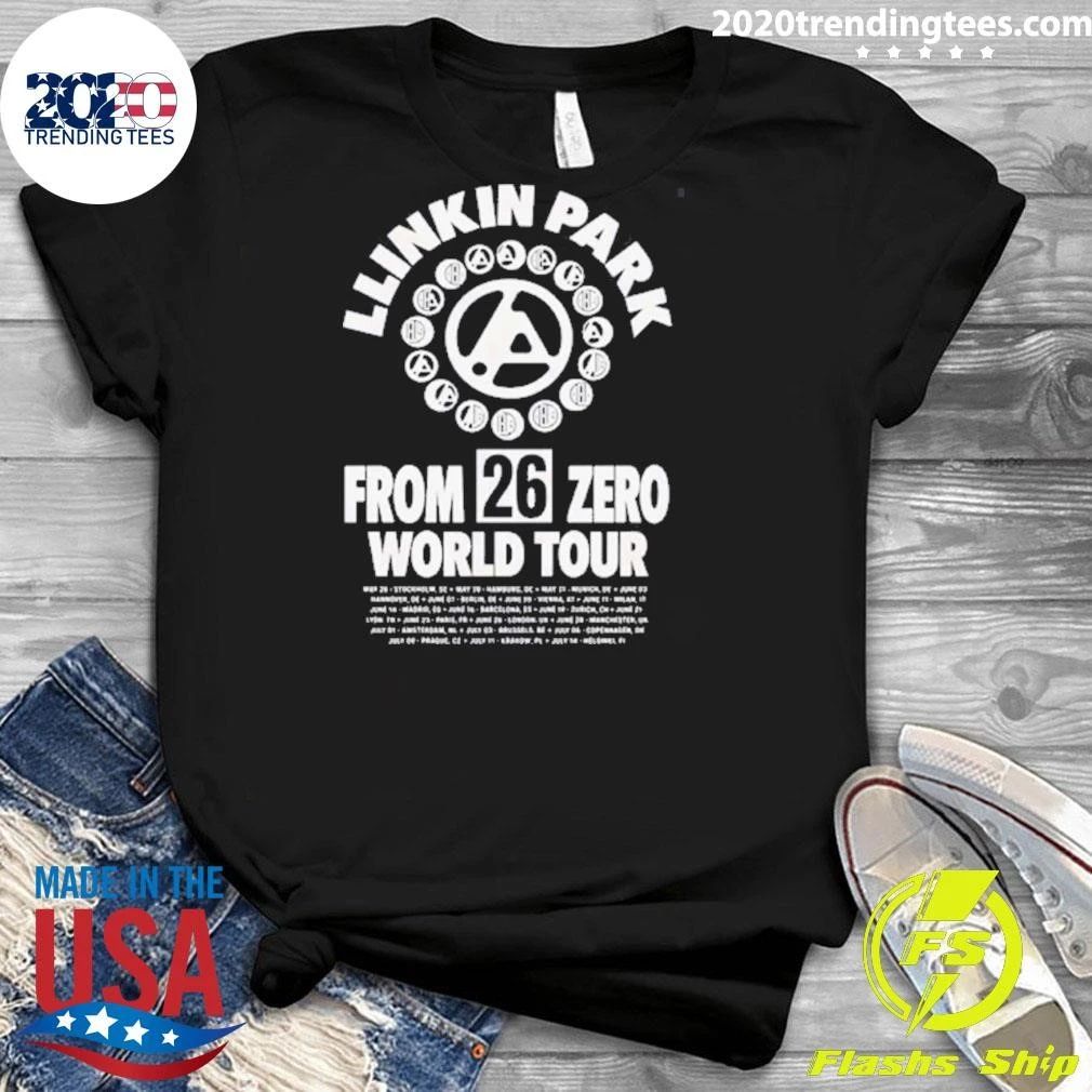 Linkin Park X Deus Ex Machina Download Festival Donington Park UK From 10 To 14 June 2026 From Zero World Tour Circle Shirt