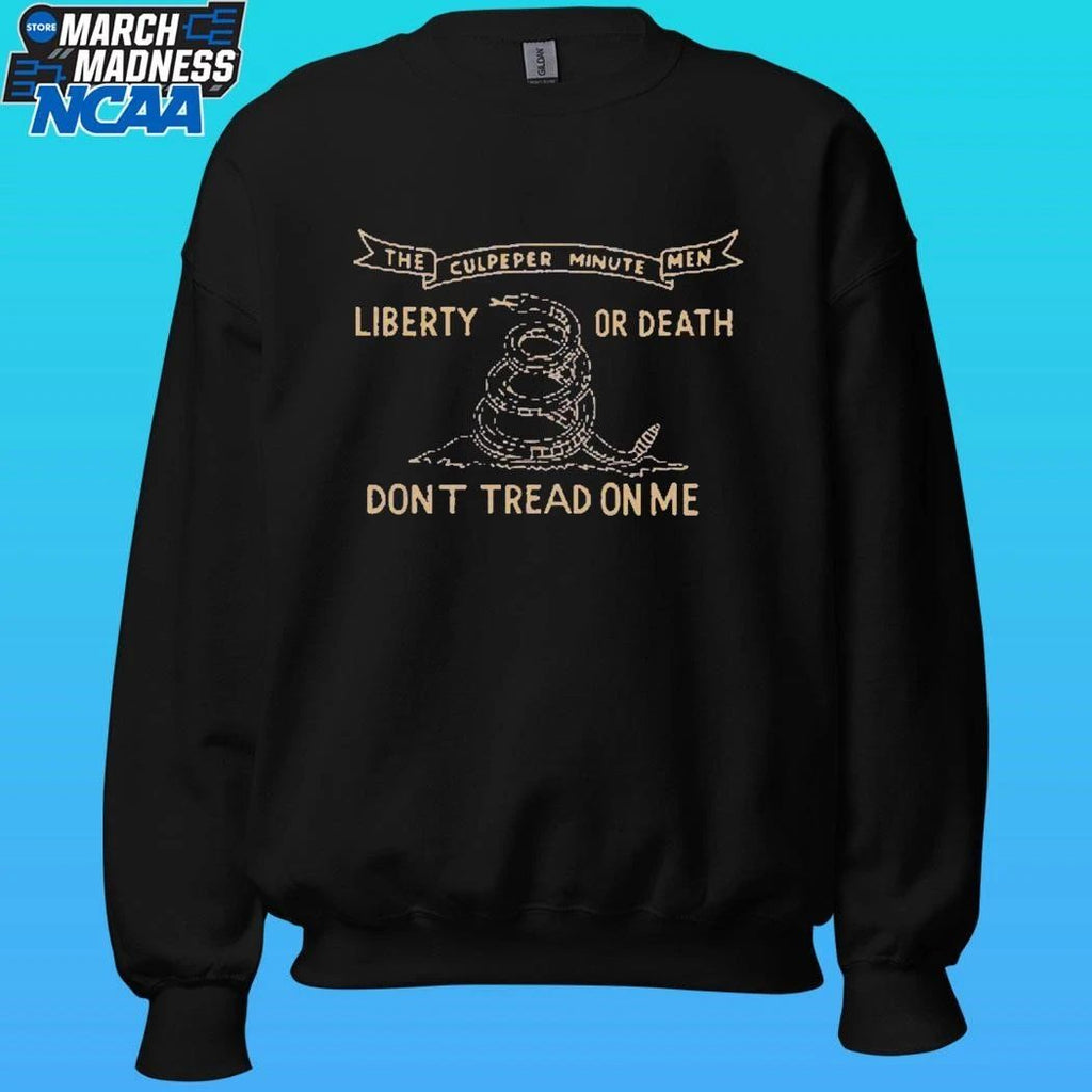 The Culpeper Minutemen Liberty Or Death Don’t Tread On Me 1775 Flag Shirt
