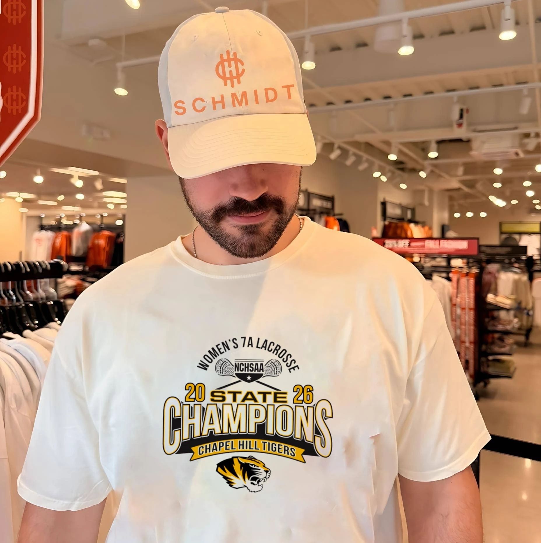 Chapel Hill Tigers 2026 NCHSAA Women’s 7A Lacrosse Division Champions shirt
