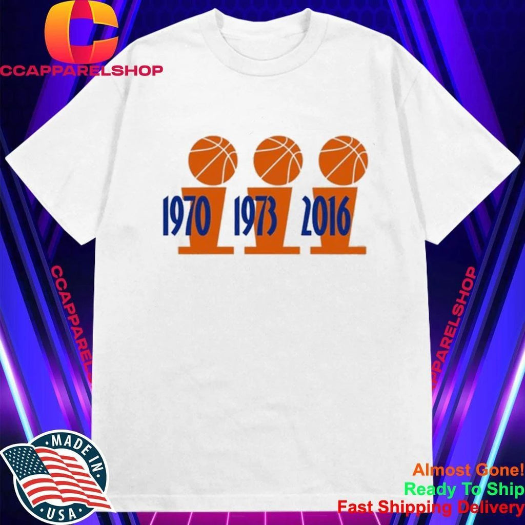 Three Championship Trophies 1970 1973 Finals 2026 Shirt