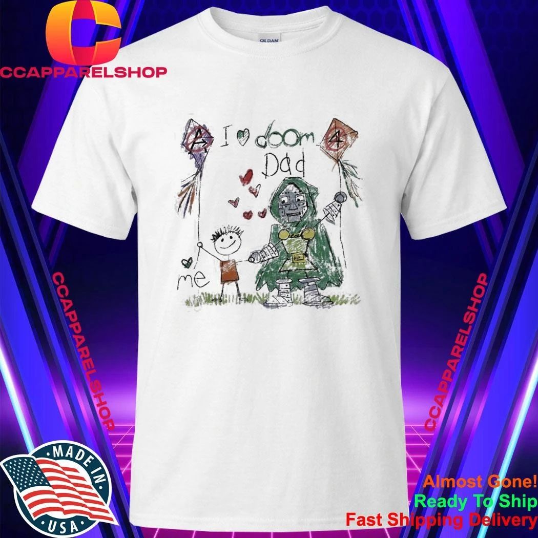 Robert Downey Jr I Love Doom Dad Doctor Doom Shirt