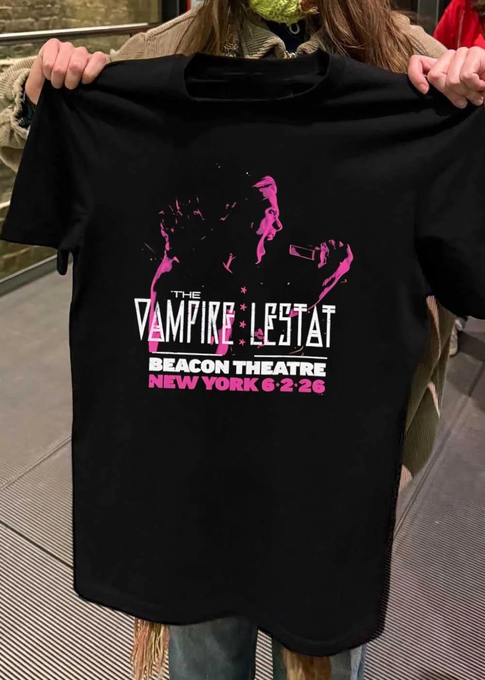 The Vampire Lestat Beacon Theatre New York 6 2 26 Concert Music T-Shirt