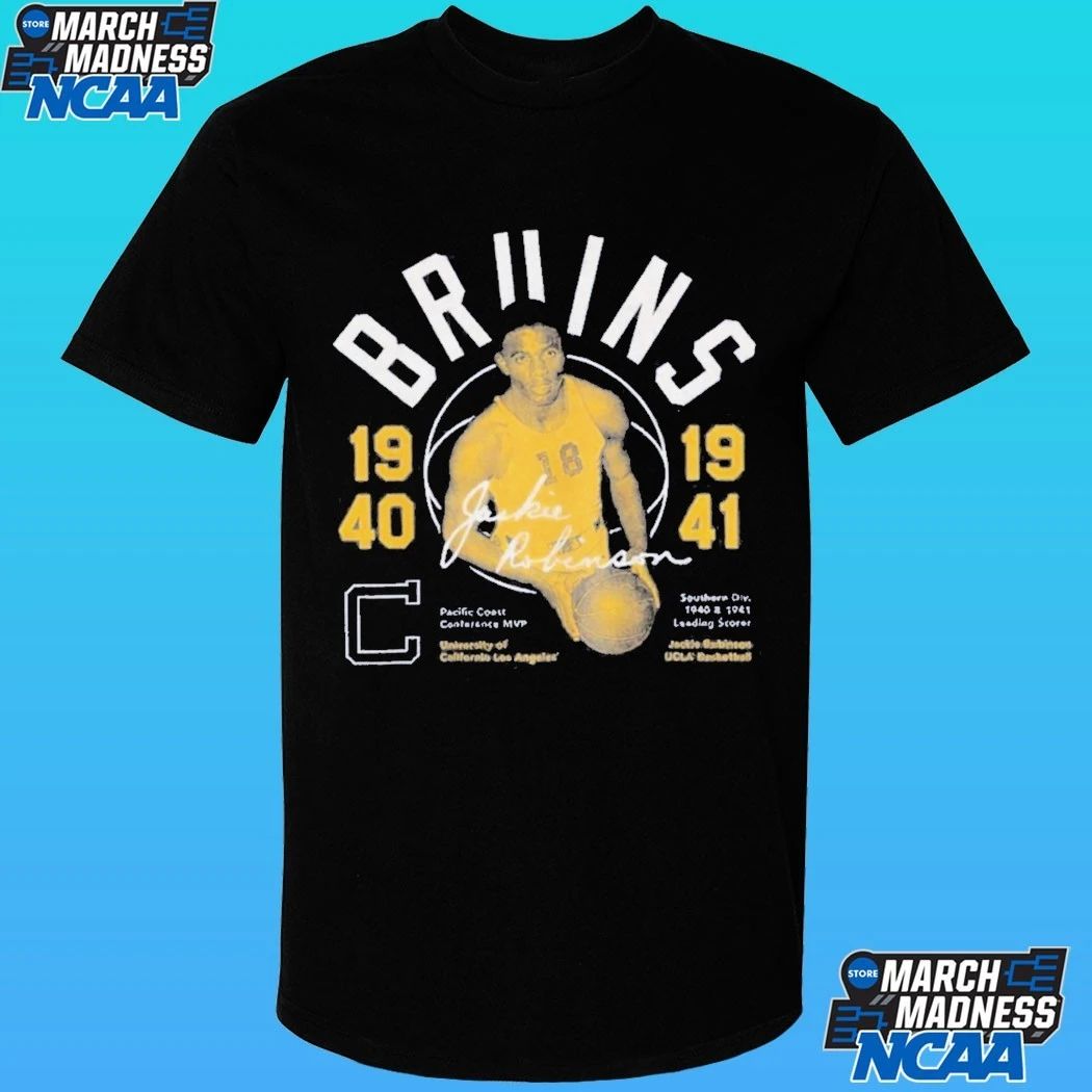 Ucla Jackie Robinson 1940-1941 Basketball Vintage Shirt