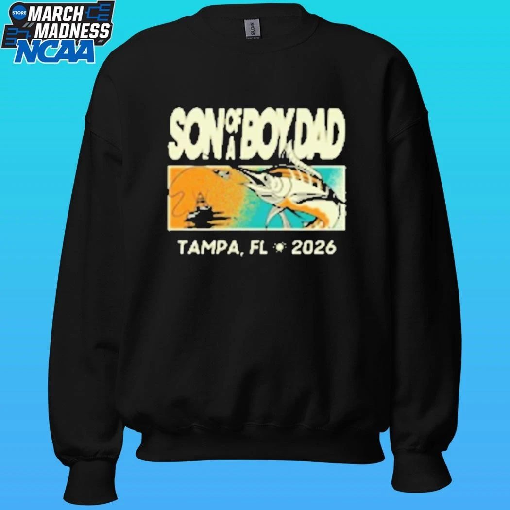 Son Of A Boy Dad Fish Tampa Fl 2026 Shirt