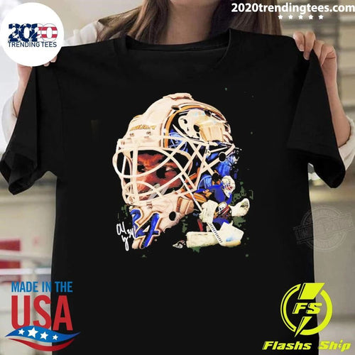 Alex Lyon Big Head Buffalo Sabres Nhl Hockey Signature Shirt