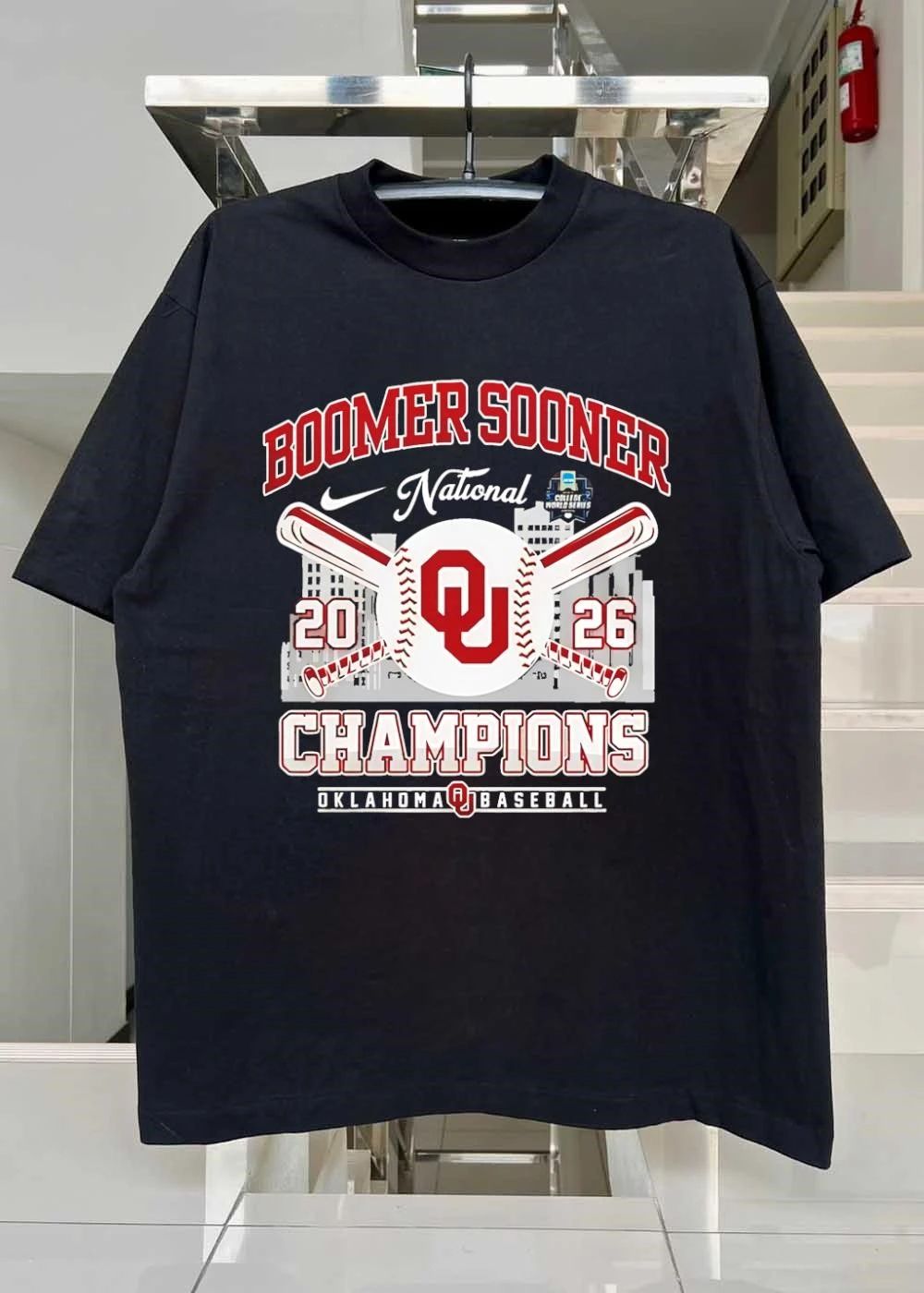 Boomer Sooner National 2026 Champions Oklahoma Baseball shirt
