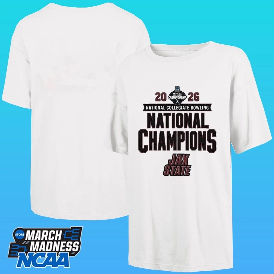 Jacksonville State Gamecocks 2026 NCAA Women’s Bowling National Champions Shirt