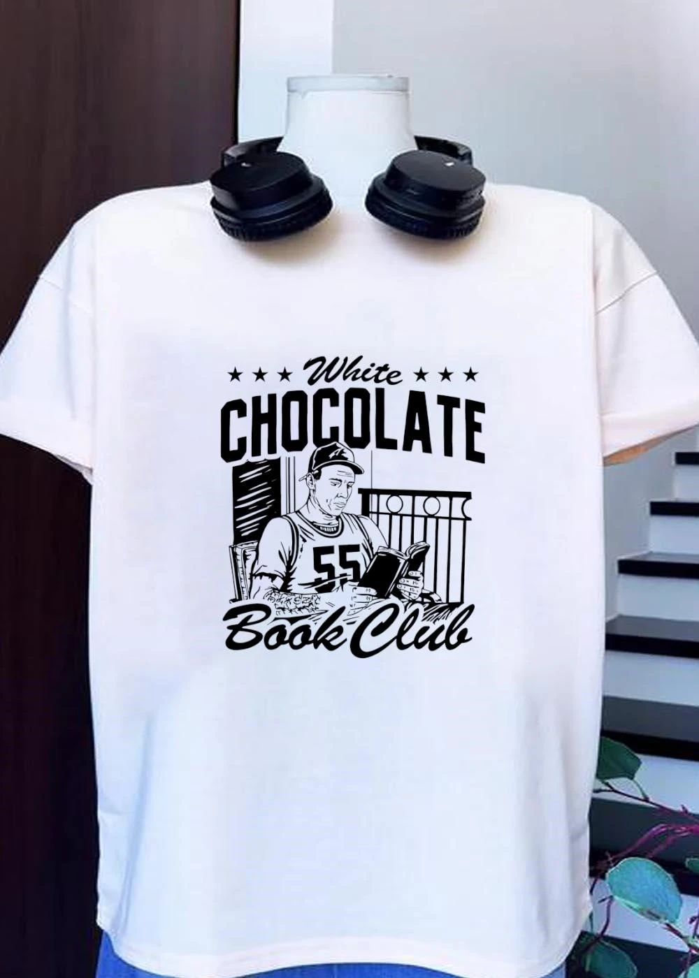 White Chocolate Book Club Jason Williams Reading Basketball T-Shirt