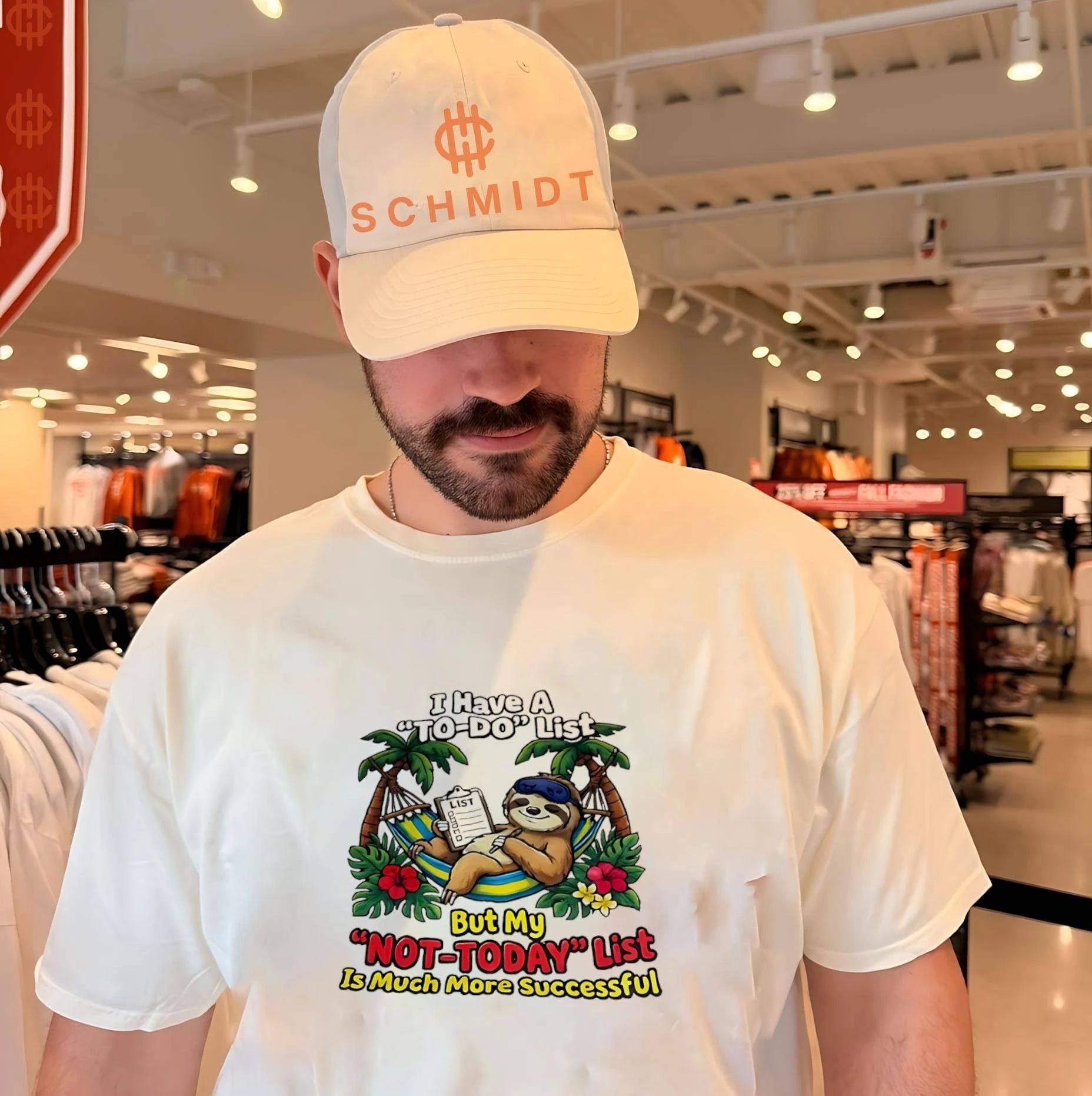 I have a to-do list but my not-today list is much more successful cartoon sloth shirt